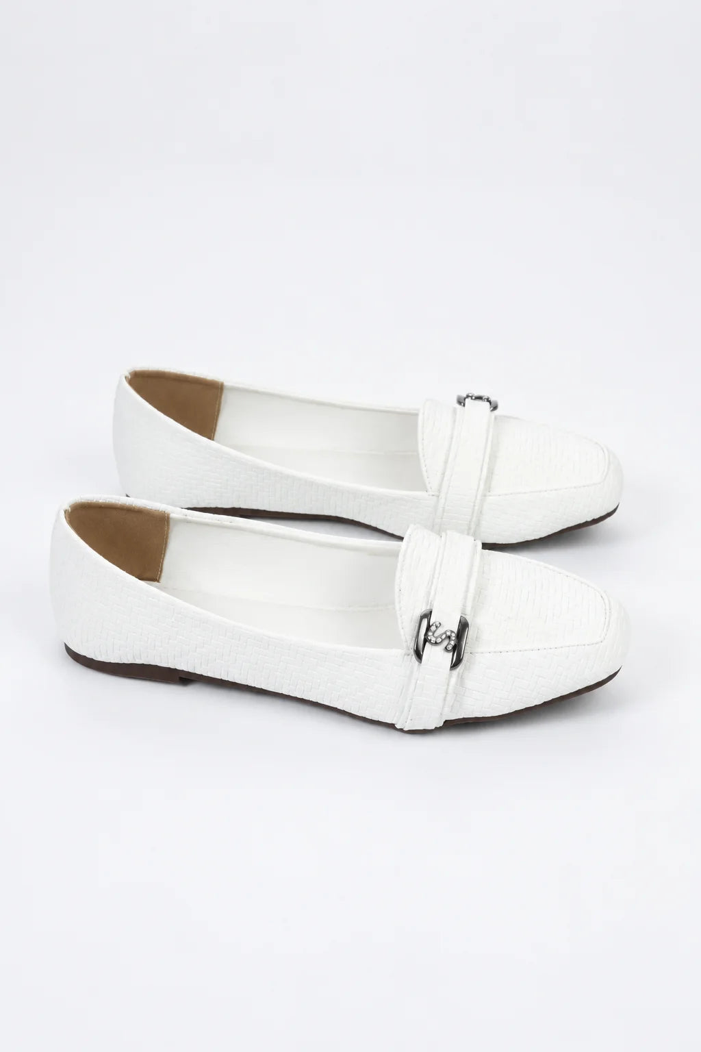 Cream Elegant Soft Pumps