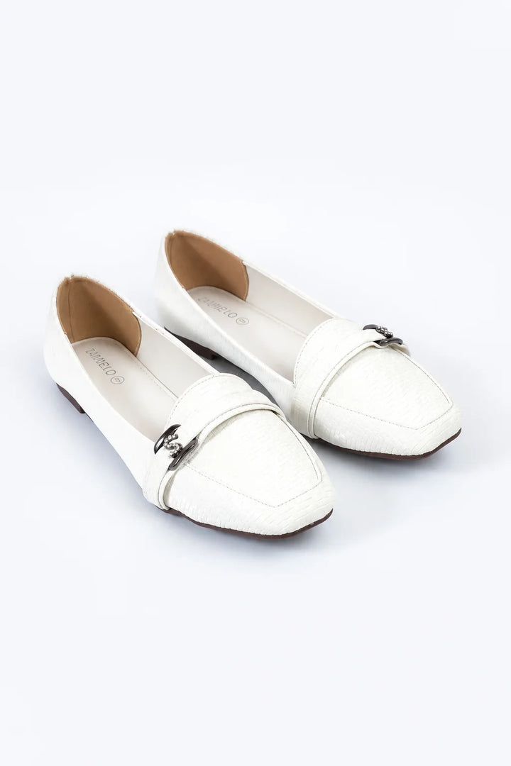 Cream Elegant Soft Pumps