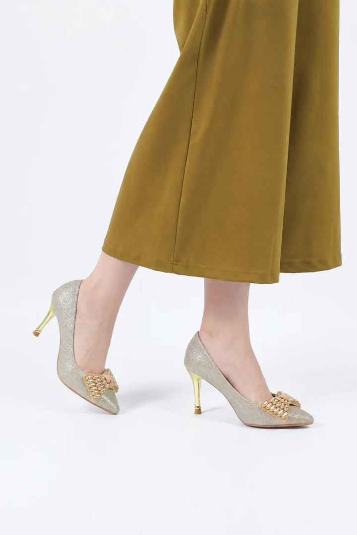 Gold Executive Classic Coat Shoe