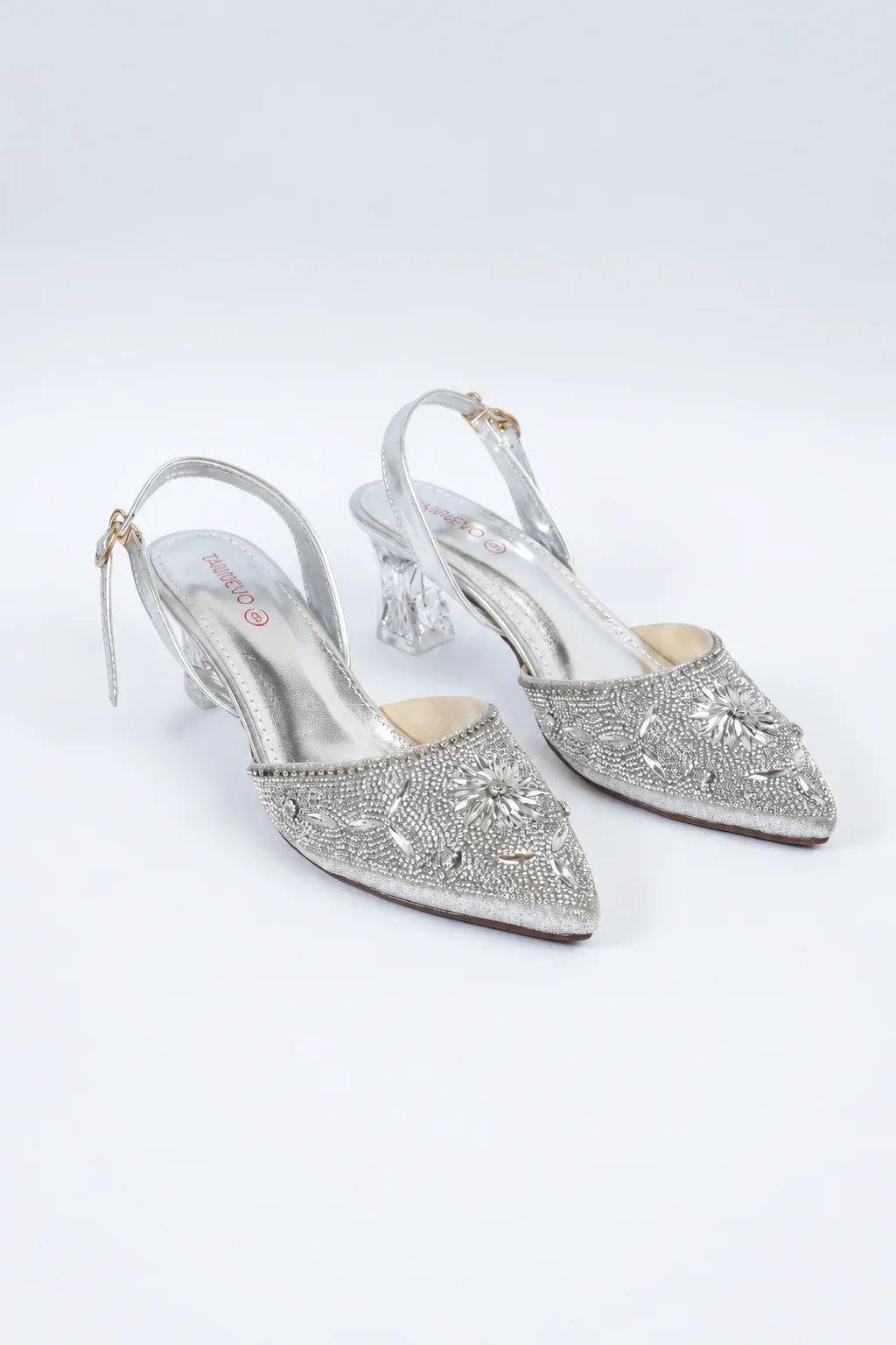 Silver Luxe Signature Coat Shoe