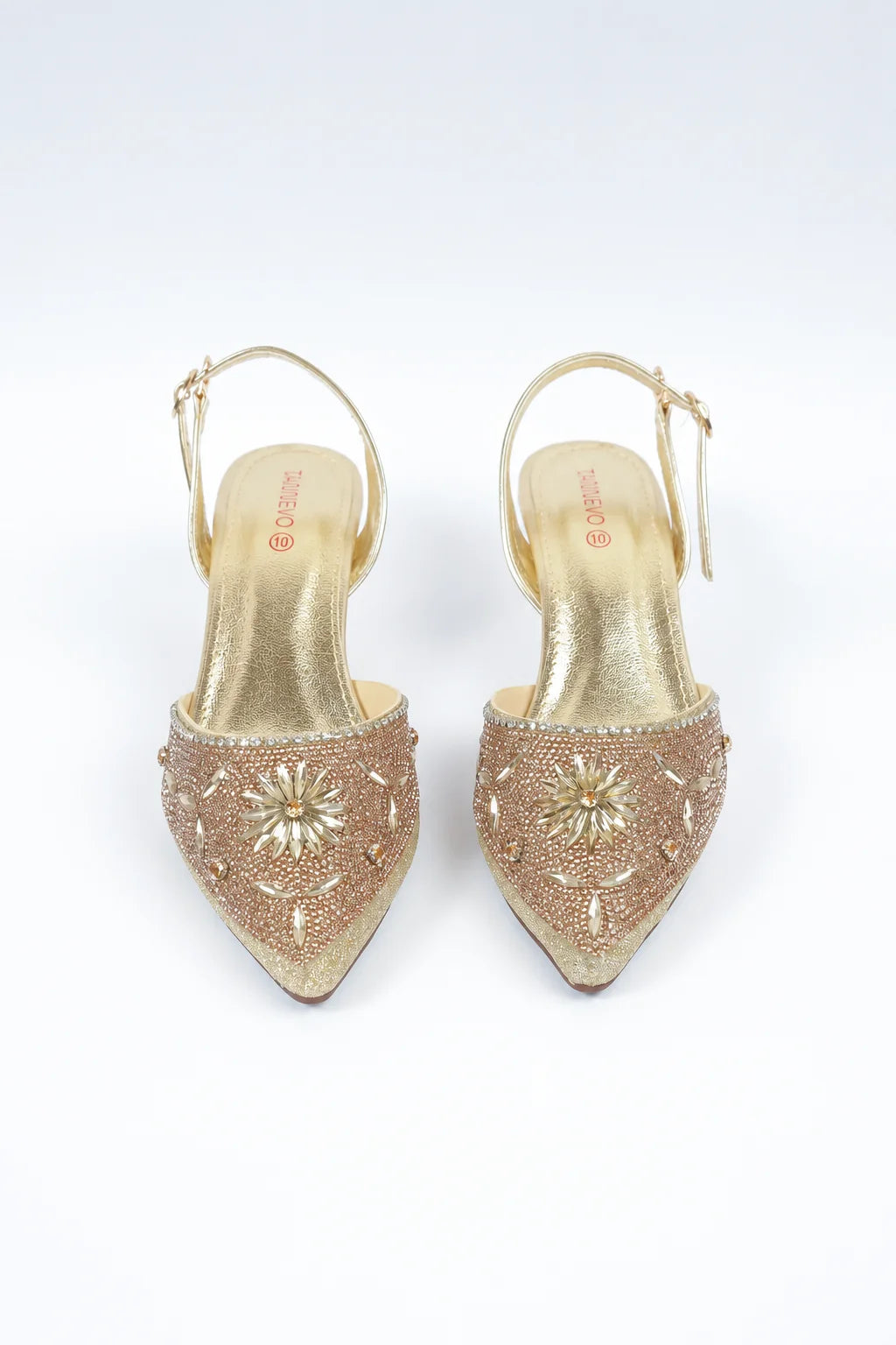 Gold Luxe Signature Coat Shoe