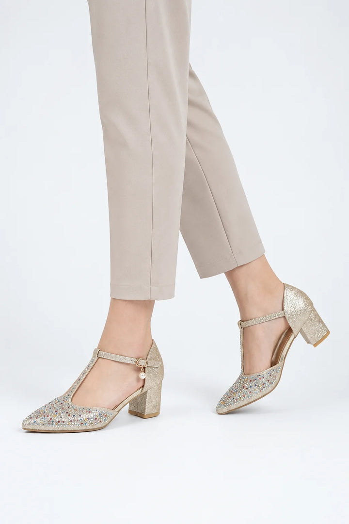 Gold Heritage Dress Coat Shoe