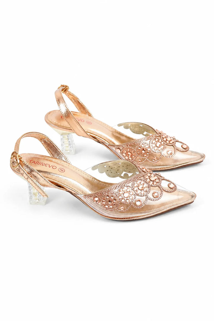 Peach Classic Formal Coat Shoe