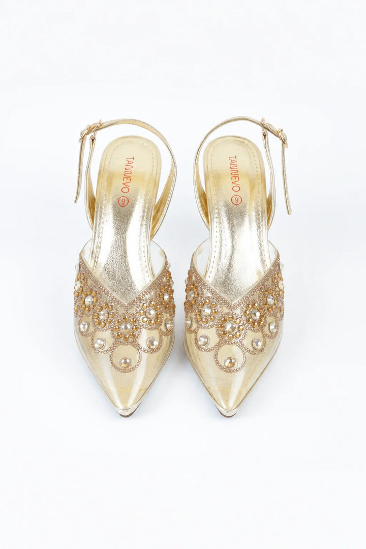 Gold Classic Formal Coat Shoe