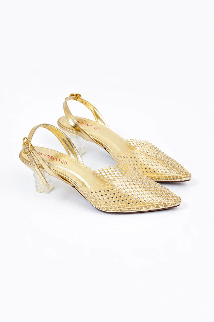 Gold Modern Elite Coat Shoe
