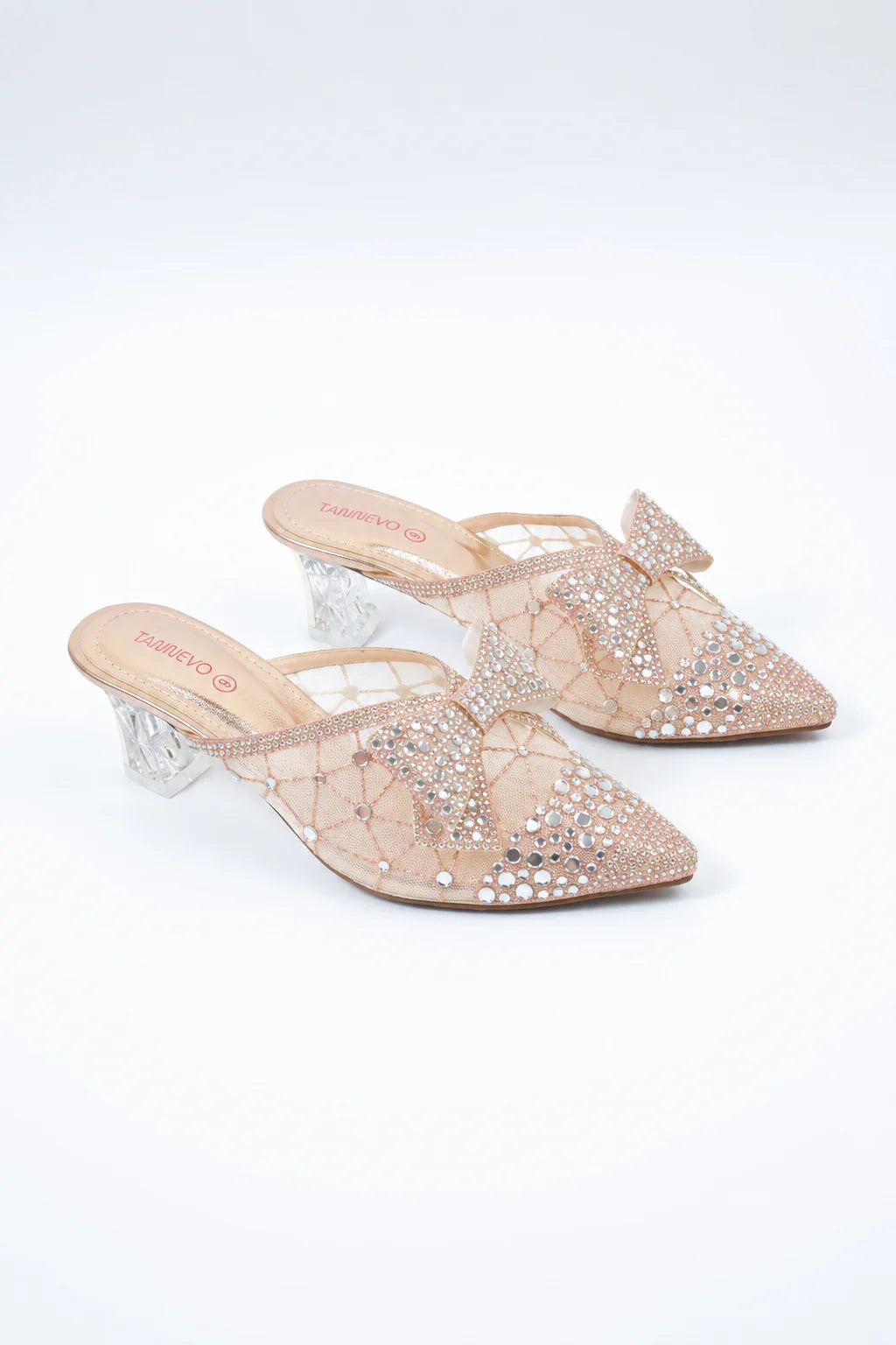Peach Refined Occasion Coat Shoe