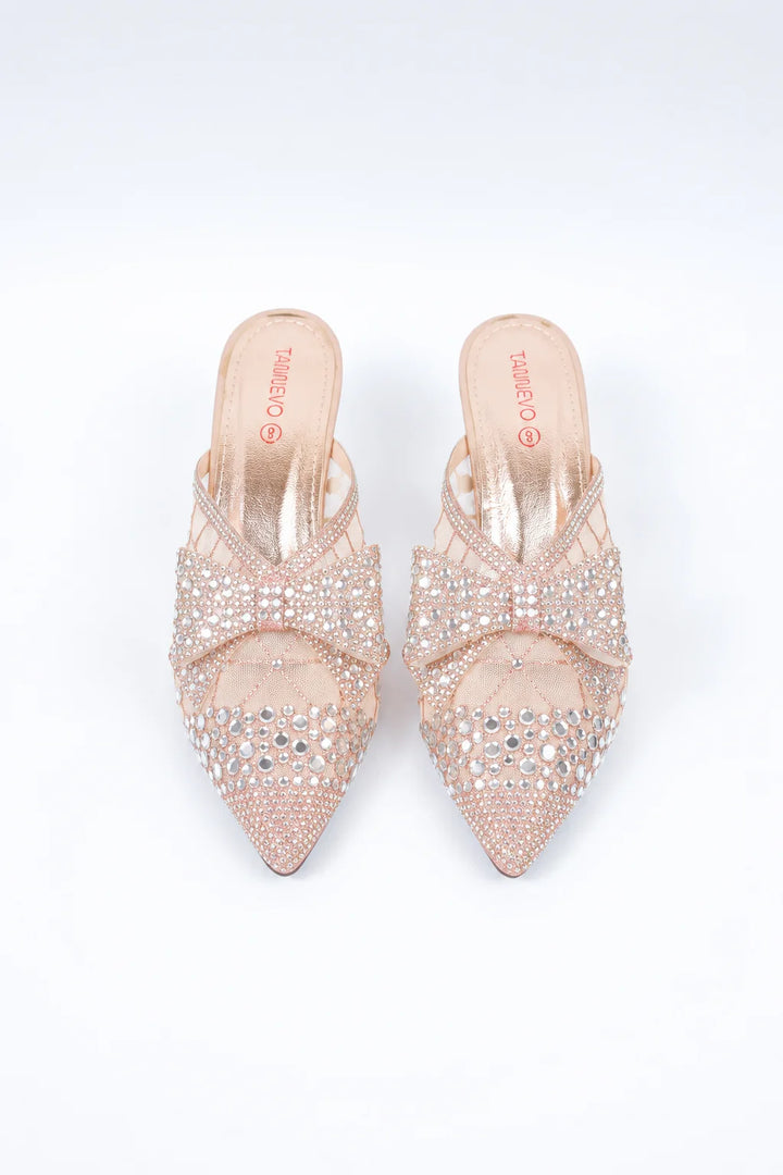 Peach Refined Occasion Coat Shoe