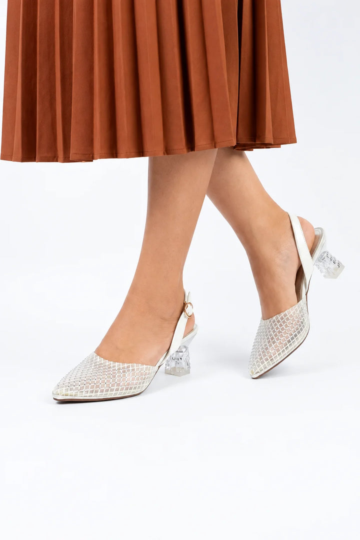 Silver Modern Elite Coat Shoe