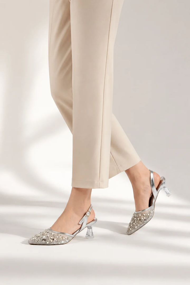 Silver Elegant Premium Coat Shoe