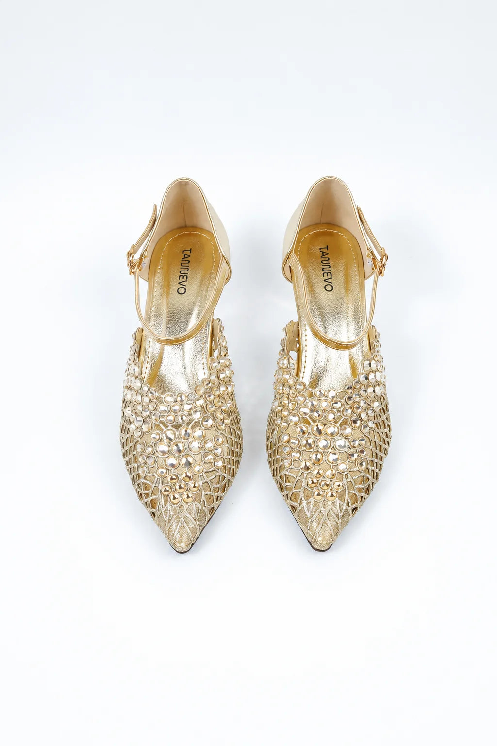 Gold Regal Glam Coat Shoes