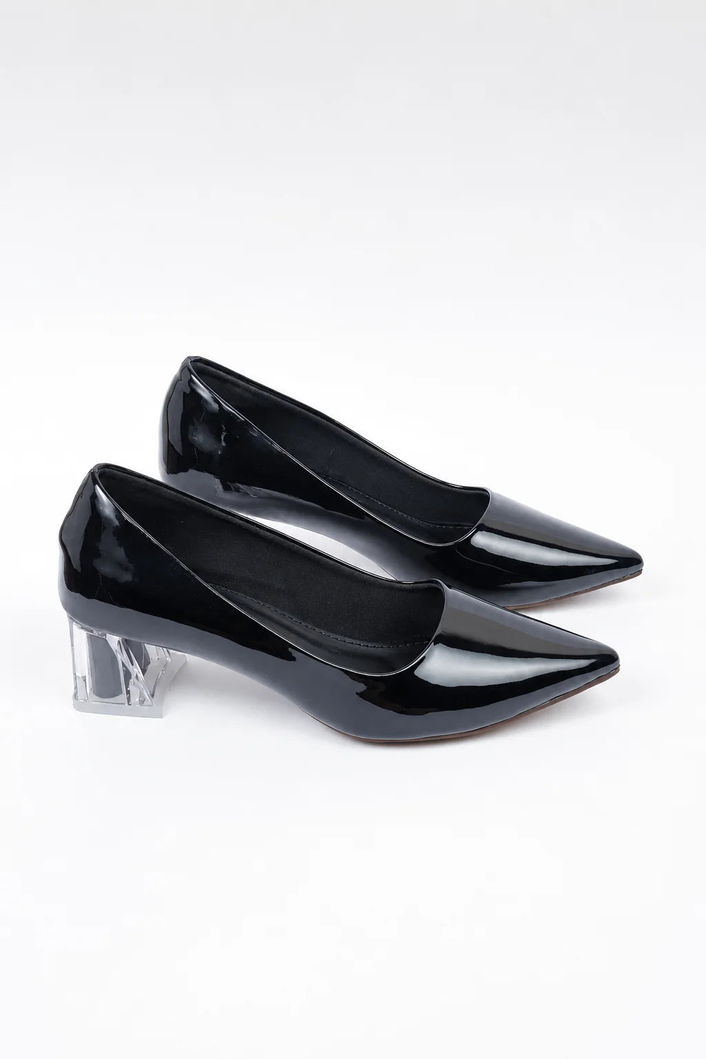 Black Court Style Formal Shoe