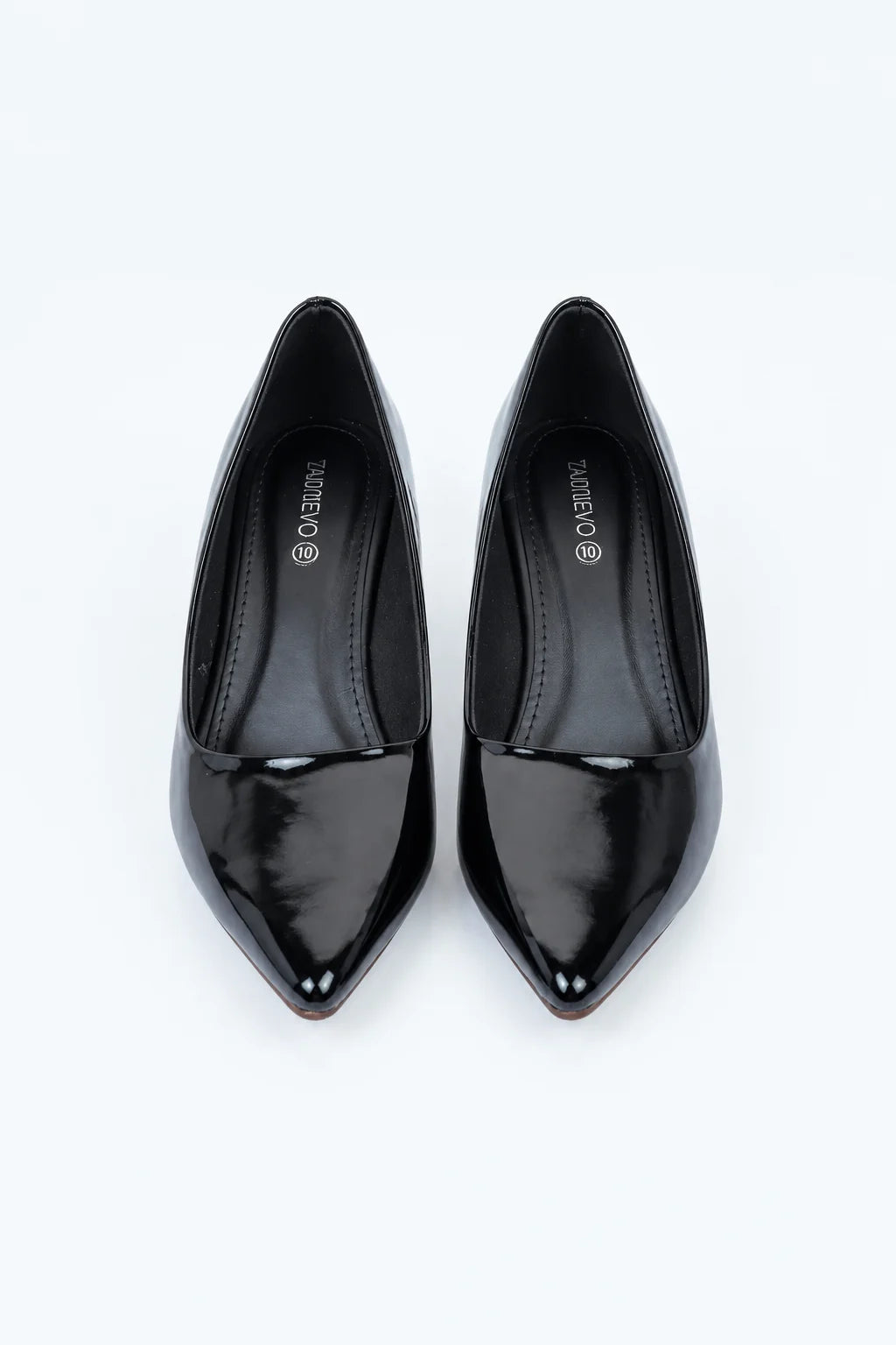 Black Court Style Formal Shoe