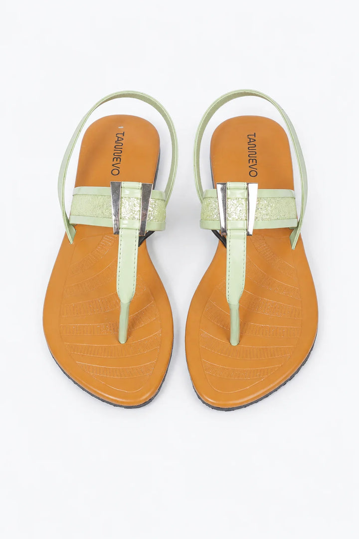 Ash Green Everyday Comfort Chappal
