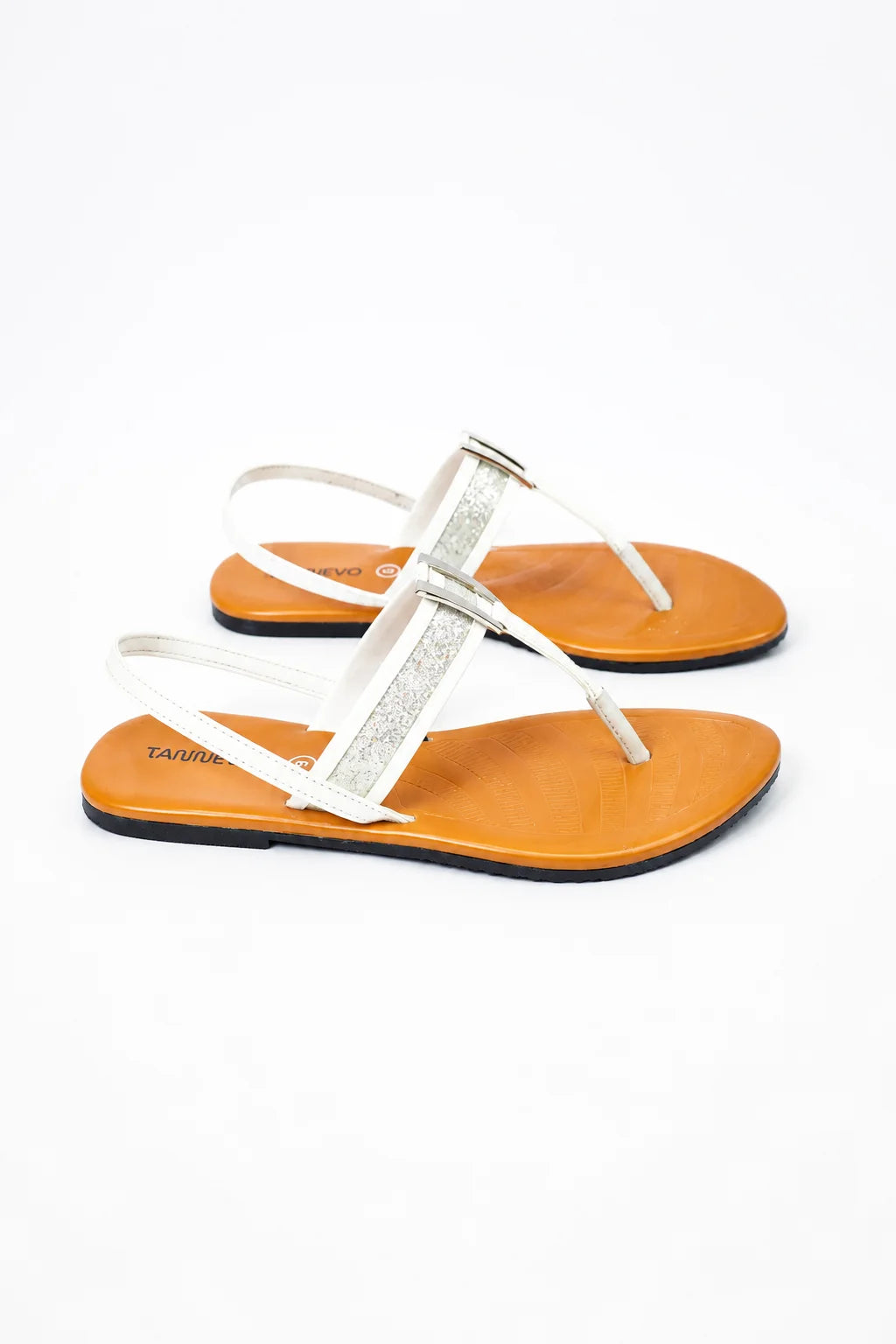 White Everyday Comfort Chappal