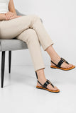 Black Casual Soft Chappal