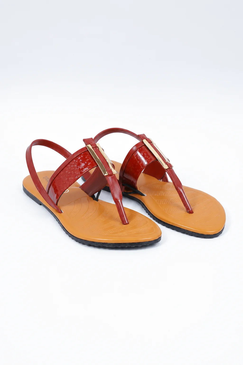 Maroon Casual Soft Chappal