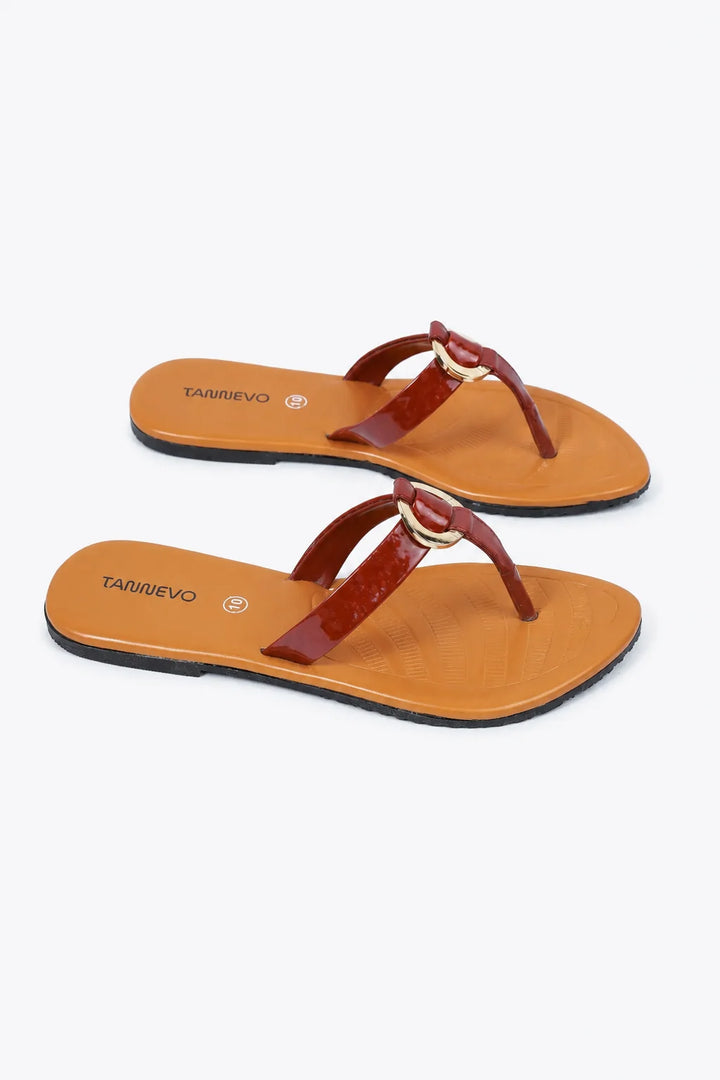 Maroon Classic Daily Chappal
