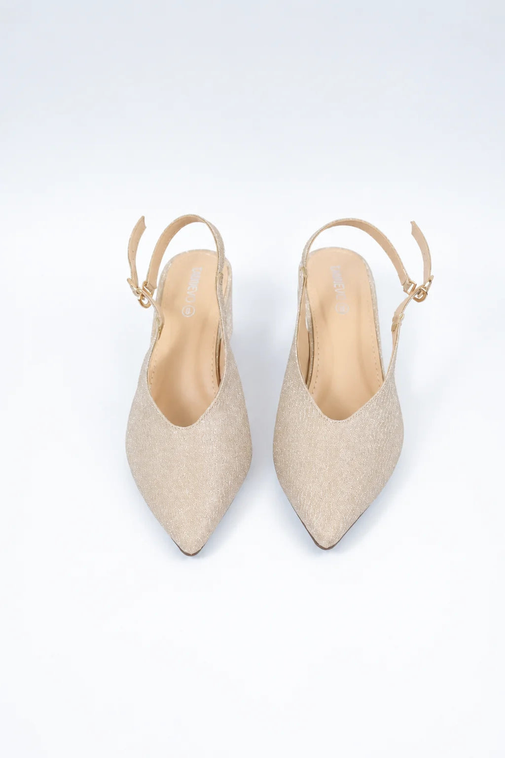 Peach Elegance Statement Coat Shoe