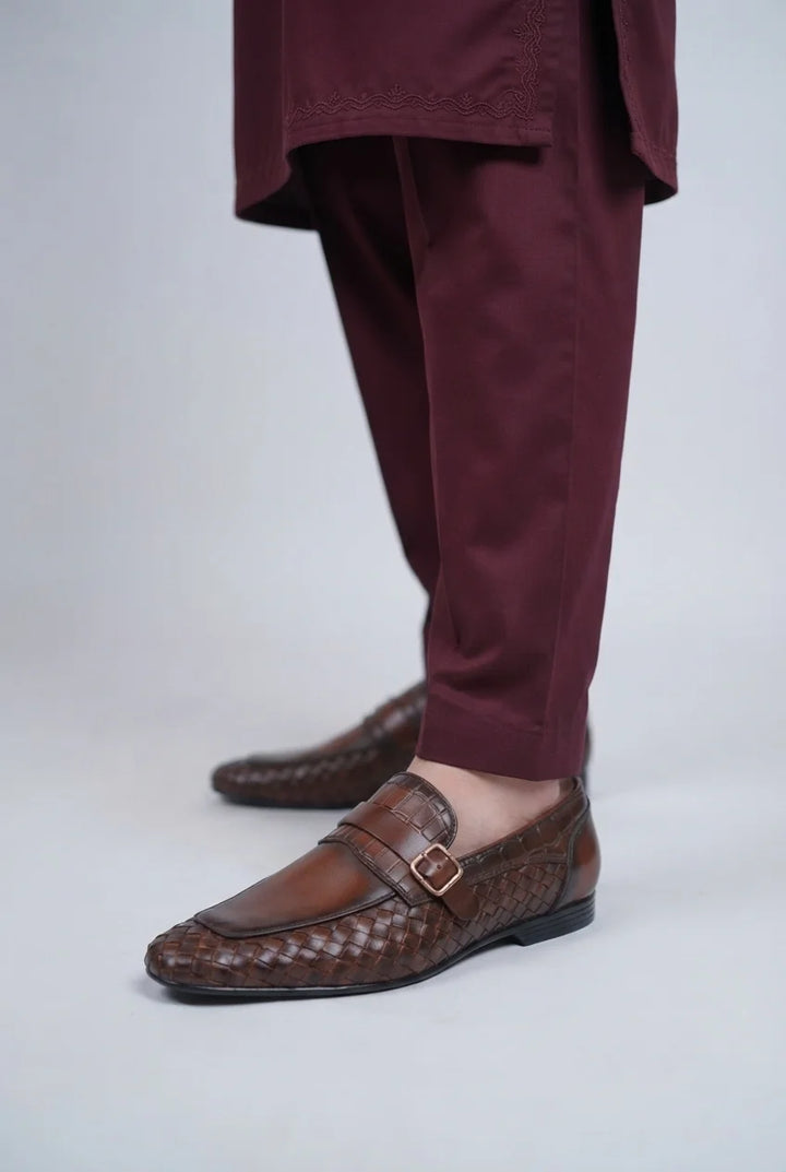 Brown Refined Office Formal Leather Shoes