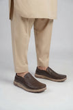 Brown Premium Medicated Casual Leather Shoes