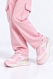 Pink Chic Performance Jogger Sneakers