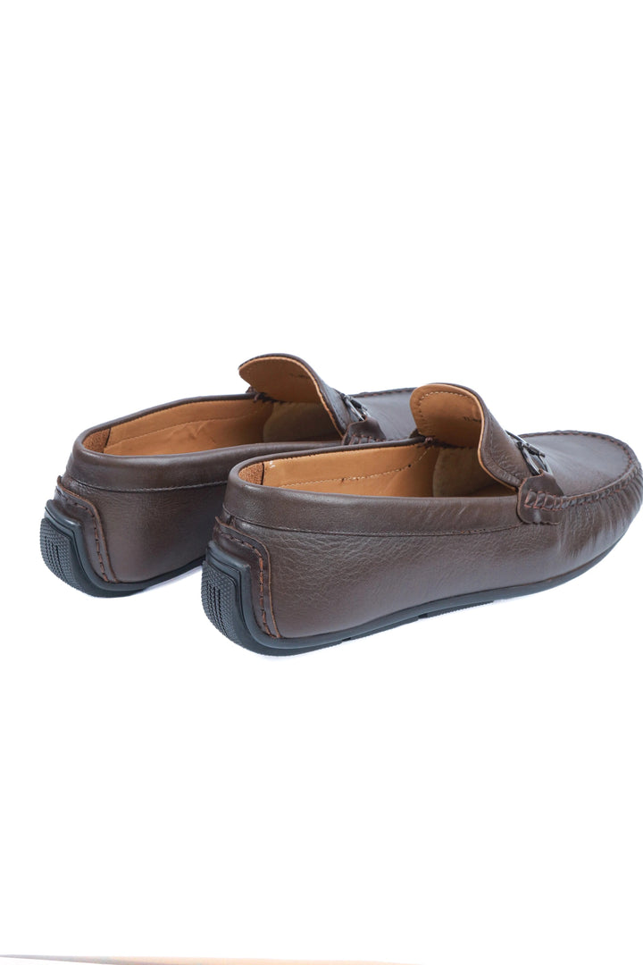 Brown Classic Leather Moccasin