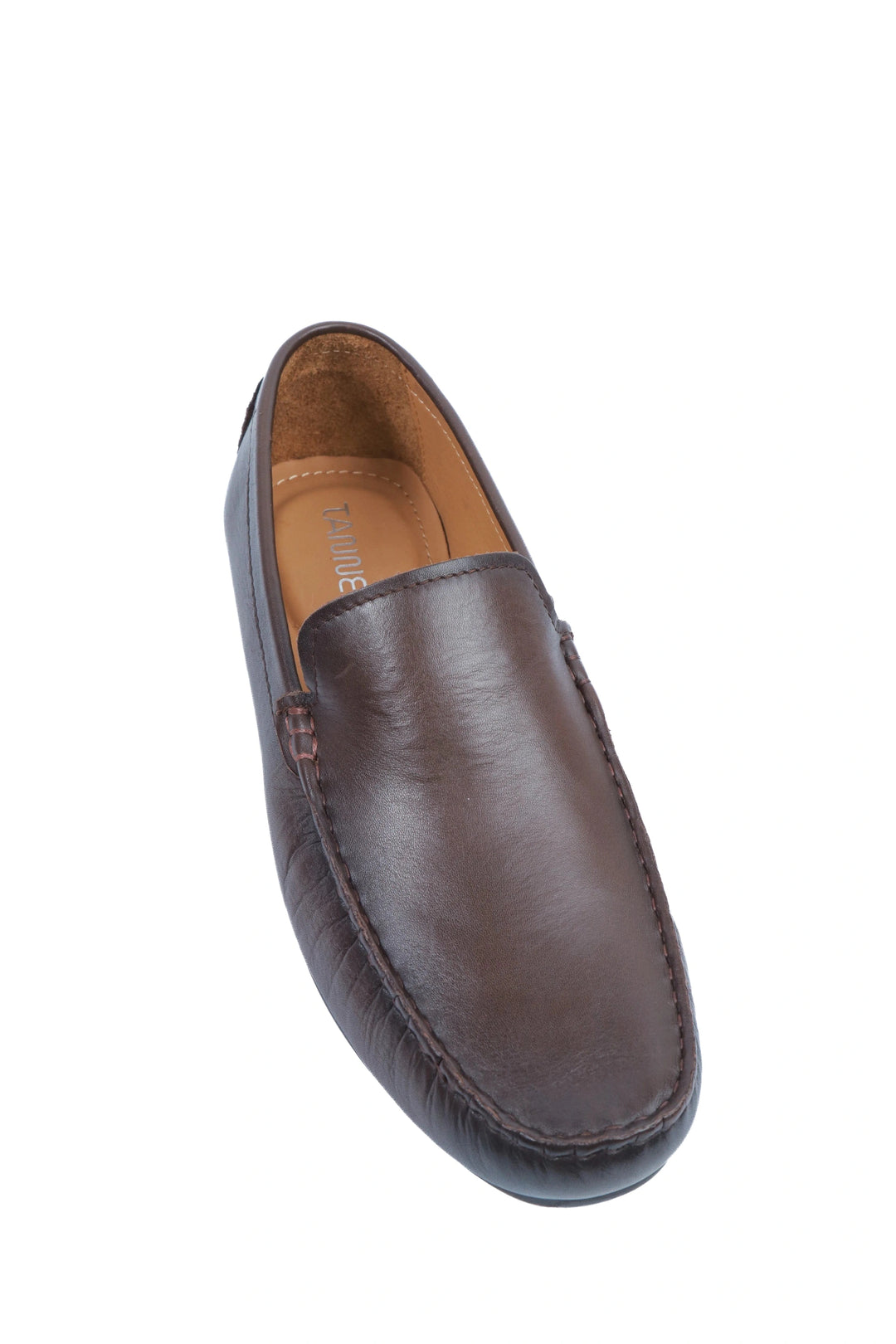 Brown Penny Leather Moccasin