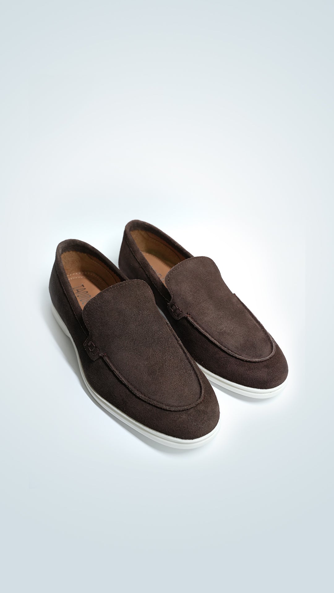Brown Suede Leather Loafer