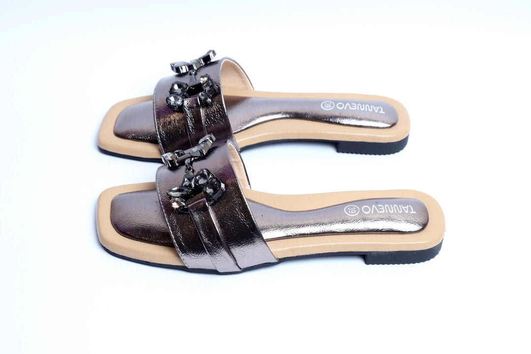 Elegant Black Party Slipper
