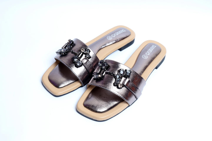 Elegant Black Party Slipper