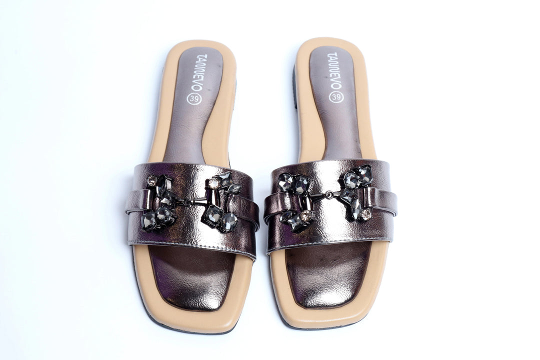 Elegant Black Party Slipper