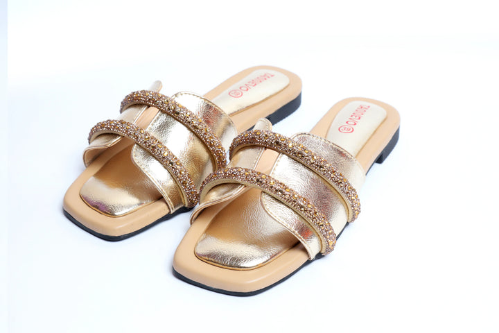 Mist Gold Relaxed Slipper