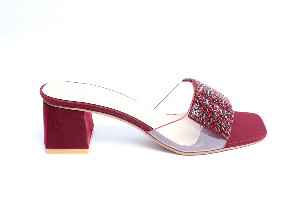 Soft Maroon Modern Slipper
