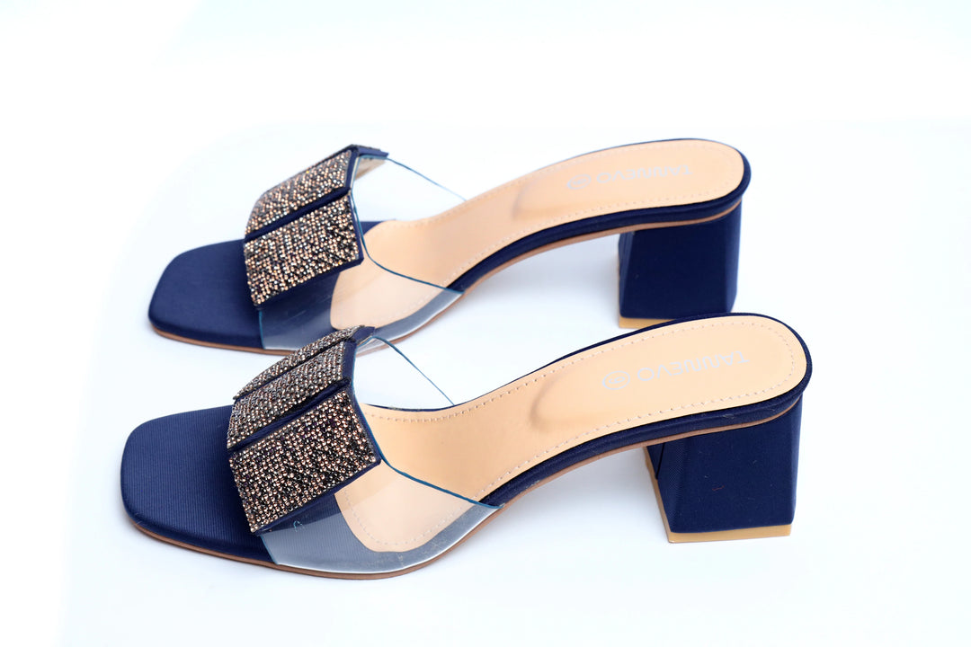 Soft Navy Modern Slipper
