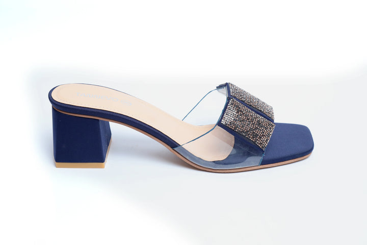Soft Navy Modern Slipper