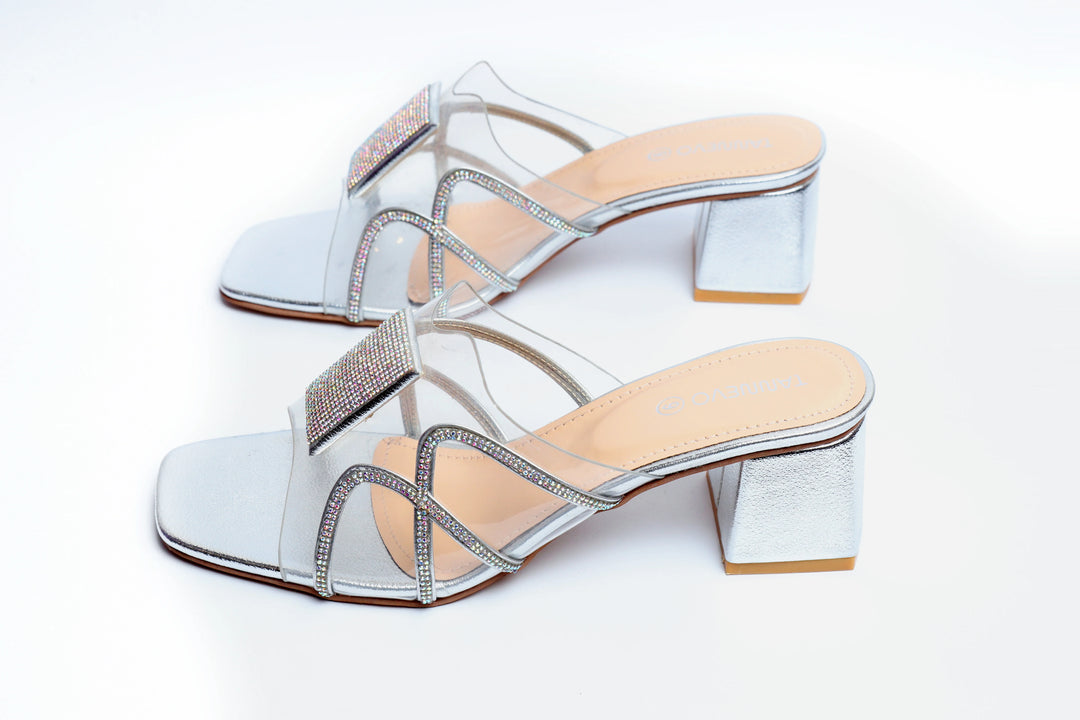 Radiant Silver Luxe Slipper