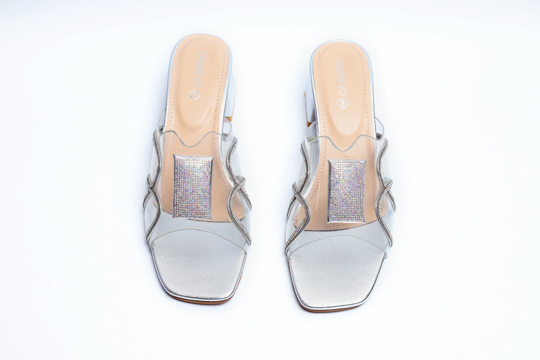 Radiant Silver Luxe Slipper