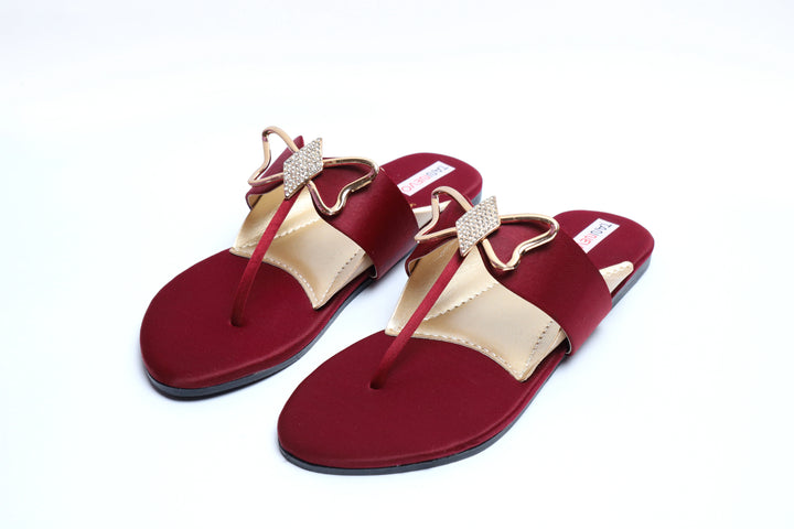 Classic Maroon Comfort Slipper