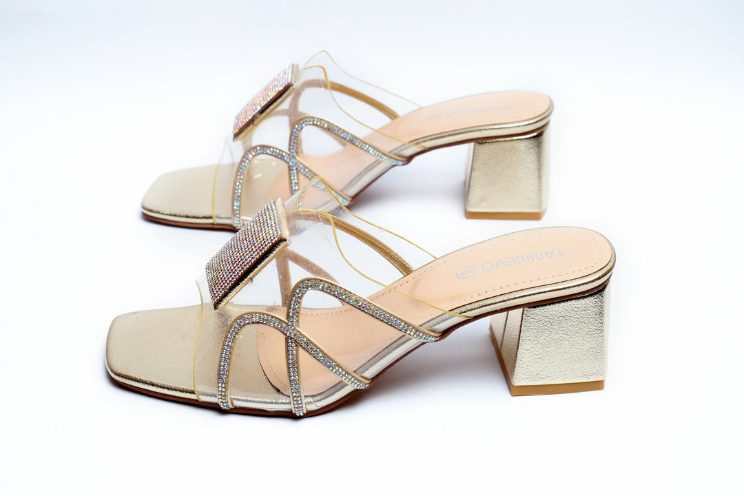 Radiant Gold Luxe Slipper