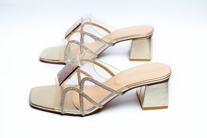 Radiant Gold Luxe Slipper