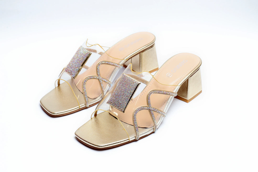 Radiant Gold Luxe Slipper