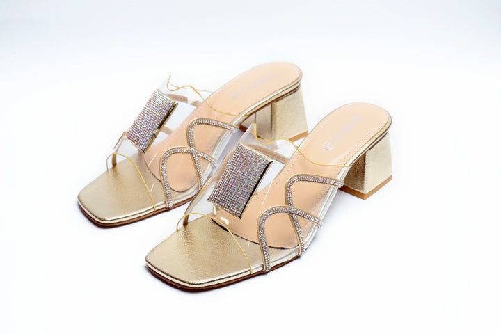 Radiant Gold Luxe Slipper