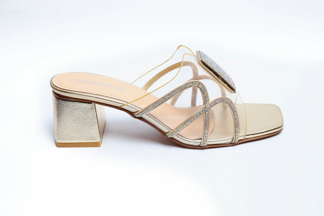 Radiant Gold Luxe Slipper