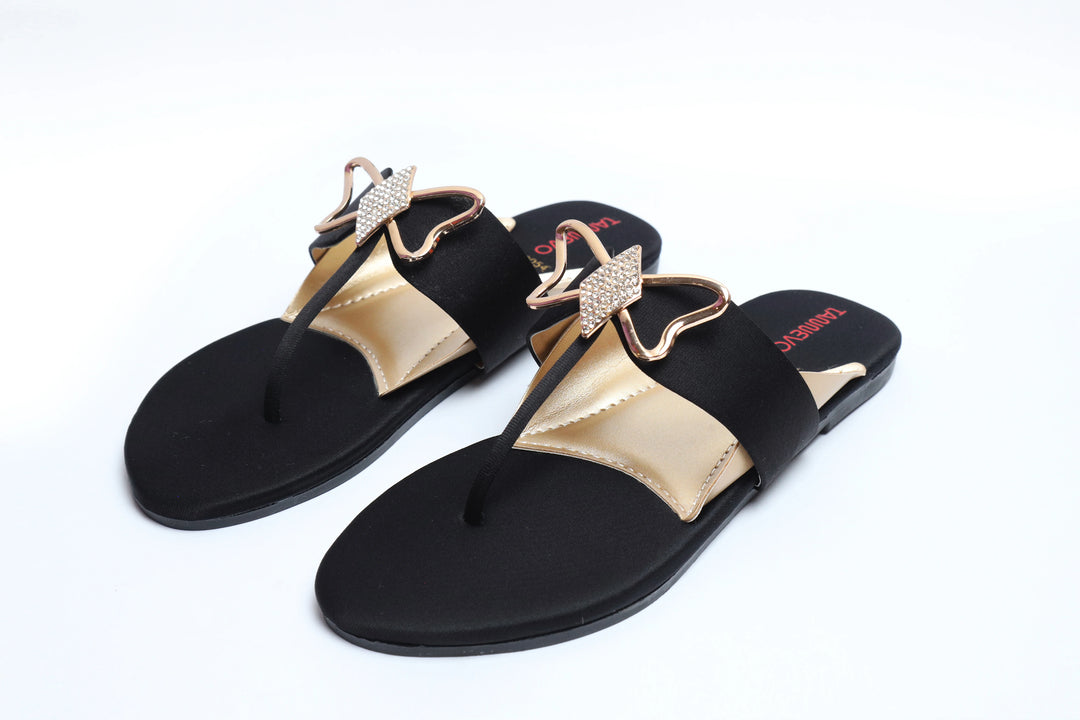Classic Black Comfort Slipper