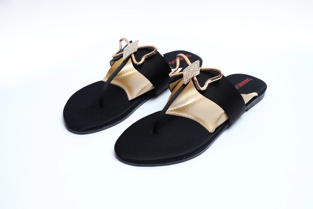 Classic Black Comfort Slipper