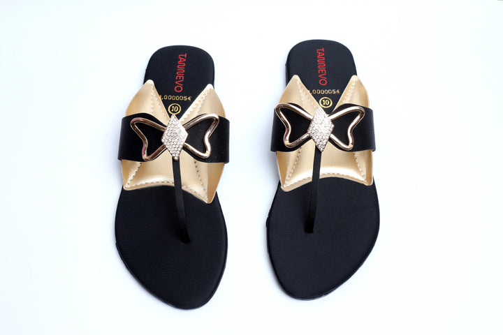 Classic Black Comfort Slipper