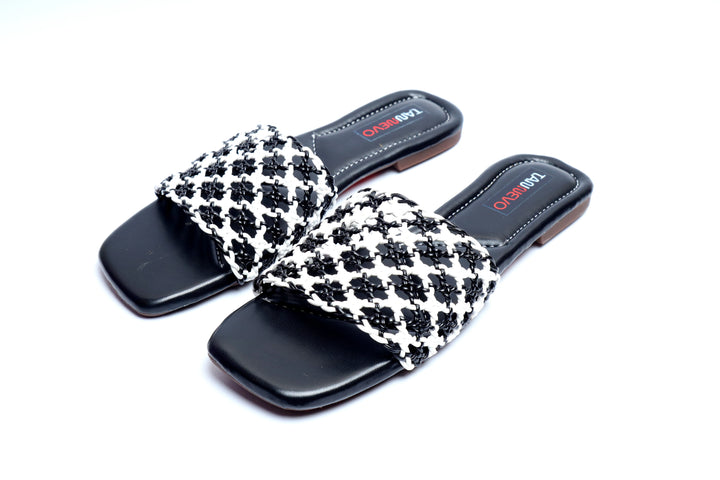 Fashion Black Slipper