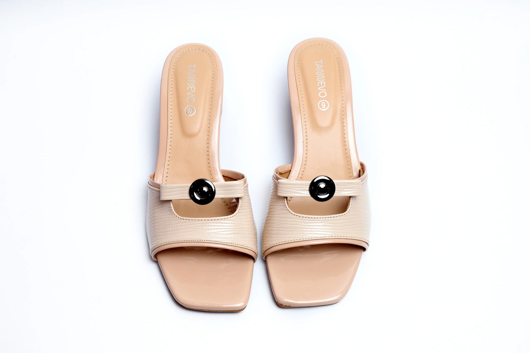 Elegant Beige Comfort Slipper