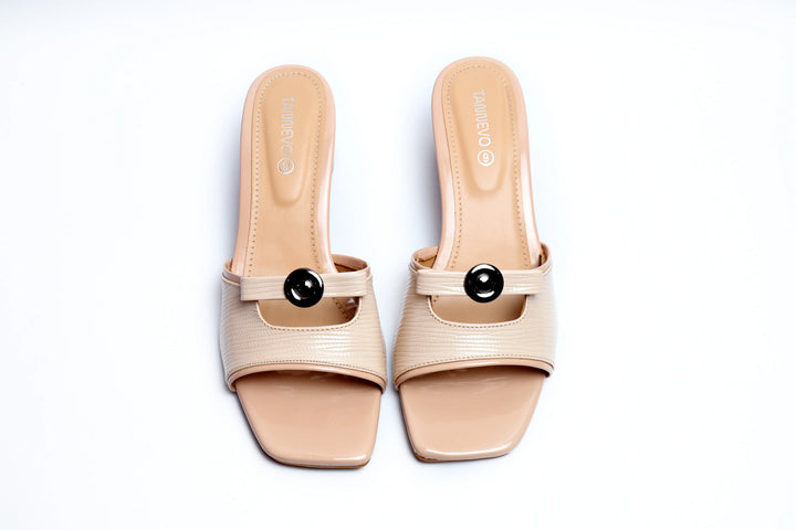 Elegant Beige Comfort Slipper