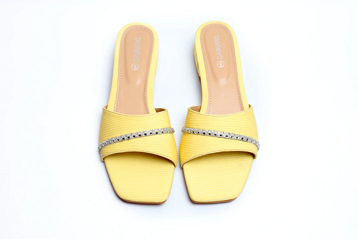 Colorful Lime Stylish Slipper